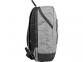 Рюкзак «Bronn» с отделением для ноутбука 15.6", серый, полиуретан, меланжевая ткань - 6