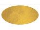 Значок металлический «Овал», золотистый, латунь - 4