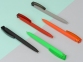 Ручка пластиковая шариковая трехгранная «Trinity K transparent Gum» soft-touch, черный, пластик с покрытием soft-touch - 1