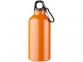 Бутылка «Oregon» с карабином, оранжевый/черный, алюминий - 1