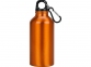 Бутылка «Oregon» с карабином, оранжевый/черный, алюминий - 2