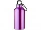 Бутылка «Oregon» с карабином, пурпурный/черный, алюминий - 1