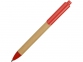 Ручка картонная шариковая «Эко 2.0», бежевый/красный, картон/пластик - 1