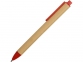 Ручка картонная шариковая «Эко 2.0», бежевый/красный, картон/пластик - 2