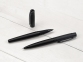 Ручка металлическая роллер «Vip R Gum» soft-touch с зеркальной гравировкой, черный, металл с покрытием soft-touch - 1