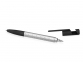 Ручка-стилус металлическая шариковая «Multy», серебристый/черный, металл - 5