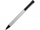 Ручка металлическая шариковая «Loop», серебристый/черный, металл - 1
