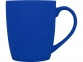 Кружка с покрытием soft-touch «Tulip Gum», синий, фарфор с покрытием soft-touch - 1