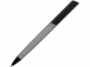 Ручка пластиковая soft-touch шариковая «Taper», серый/черный, пластик с покрытием soft-touch - 1