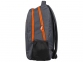 Рюкзак «Metropolitan», серый/оранжевый, полиэстер - 4