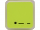 Портативная колонка «Cube» с подсветкой, зеленое яблоко, пластик с покрытием soft-touch/силикон/металл - 5