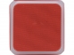 Портативная колонка «Cube» с подсветкой, красный, пластик с покрытием soft-touch/силикон/металл - 3