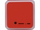 Портативная колонка «Cube» с подсветкой, красный, пластик с покрытием soft-touch/силикон/металл - 5