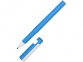 Ручка-подставка пластиковая шариковая трехгранная «Nook», голубой, пластик - 9