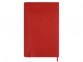 Записная книжка А5  (Large) Classic Soft (в линейку), красный, бумага/полиуретан - 4