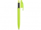 Ручка пластиковая шариковая «Mark» с хайлайтером, зеленое яблоко, пластик - 3