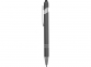Ручка-стилус металлическая шариковая «Sway» soft-touch, серый/серебристый, металл c покрытием soft-touch - 2