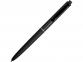 Ручка пластиковая soft-touch шариковая «Plane», черный, верхняя часть ручки- пластик, нижняя часть ручки- пластик с покрытием soft-touch - 1