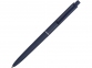 Ручка пластиковая soft-touch шариковая «Plane», темно-синий/черный, верхняя часть ручки- пластик, нижняя часть ручки- пластик с покрытием soft-touch - 1