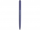 Ручка пластиковая soft-touch шариковая «Plane», синий, верхняя часть ручки- пластик, нижняя часть ручки- пластик с покрытием soft-touch - 1
