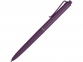 Ручка пластиковая soft-touch шариковая «Plane», фиолетовый, верхняя часть ручки- пластик, нижняя часть ручки- пластик с покрытием soft-touch - 2