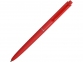 Ручка пластиковая soft-touch шариковая «Plane», красный, верхняя часть ручки- пластик, нижняя часть ручки- пластик с покрытием soft-touch - 1