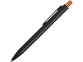 Ручка металлическая шариковая «Blaze», черный/оранжевый, металл - 2
