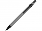 Ручка металлическая soft-touch шариковая «Snap», серый/черный, металл с покрытием soft touch - 1