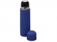 Термос «Ямал Soft Touch» с чехлом, синий матовый, нержавеющая сталь с покрытием soft-touch - 1