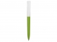 Ручка пластиковая soft-touch шариковая «Zorro», зеленое яблоко/белый, пластик с покрытием soft-touch - 1