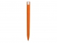 Ручка пластиковая soft-touch шариковая «Zorro», оранжевый/белый, пластик с покрытием soft-touch - 3