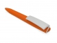 Ручка пластиковая soft-touch шариковая «Zorro», оранжевый/белый, пластик с покрытием soft-touch - 4