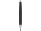 Ручка пластиковая шариковая «Gage», черный матовый/серебристый, пластик - 1