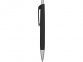 Ручка пластиковая шариковая «Gage», черный матовый/серебристый, пластик - 2