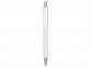 Ручка металлическая шариковая трехгранная «Riddle», белый/серебристый, металл/пластик - 1