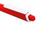 Ручка пластиковая трехгранная шариковая «Lateen», красный/белый, пластик - 1