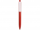 Ручка пластиковая трехгранная шариковая «Lateen», красный/белый, пластик - 2