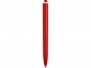 Ручка пластиковая трехгранная шариковая «Lateen», красный/белый, пластик - 4
