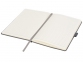 Блокнот А5 «Suede», серый, картон с покрытием под замшу - 4