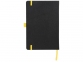 Блокнот А5 «Lasercut», черный/желтый, искусственная кожа Thermo PU - 3