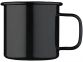 Кружка эмалированная «Emal», черный, сталь с эмалевым покрытием - 2