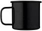 Кружка эмалированная «Emal», черный с белым вкраплением, сталь с эмалевым покрытием - 1