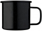 Кружка эмалированная «Emal», черный с белым вкраплением, сталь с эмалевым покрытием - 2