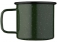 Кружка эмалированная «Emal», зеленый с белым вкраплением, сталь с эмалевым покрытием - 1