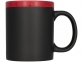 Кружка с покрытием для рисования мелом, черный/красный, керамика - 2