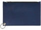 Сумка-клатч с брелоком «Inca», синий, ПУ - 1