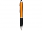 Ручка-стилус шариковая «Nash», оранжевый/черный/серебристый, АБС пластик - 1