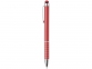 Ручка металлическая шариковая, красный, металл/пластик - 1