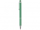 Ручка металлическая шариковая, зеленый, металл/пластик - 1