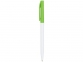 Ручка шариковая пластиковая Mondriane, белый/зеленый - 1